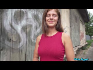 publicagent - tiffany blue - fucked outside for cash