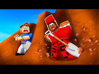 [vladus plays] who digs deeper and get to the treasures to roblox